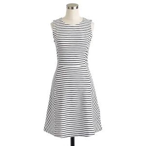 J. Crew Stripe Ponte Dress NWT